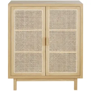 Maisons du Monde Buffet 2 portes cannage en rotin pas cher