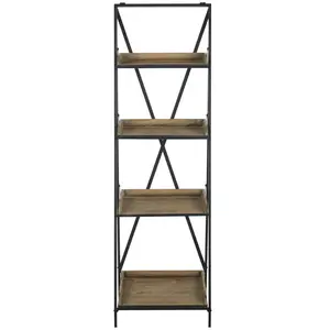 Maisons du Monde Etagère industrielle métal noir pas cher