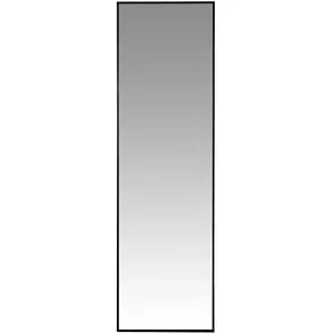 Maisons du Monde Grand miroir rectangulaire sur pied noir 50x170 pas cher