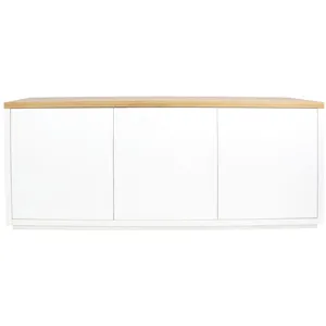 Maisons du Monde Buffet blanc 3 portes pas cher