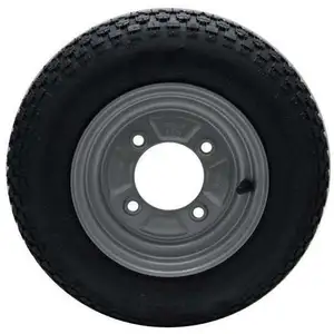 GENERIQUE Imline - Roue complète remorque 8' 350x8   4 trous 115 mm, jante acierVendu parcdiscount