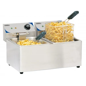 Comparateur de prix : Casselin CFE82 - Friteuse électrique 2 x 8 litres
