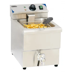 Comparateur de prix : Casselin - Friteuse électrique 8l 3250w avec vanne de vidange cfev8