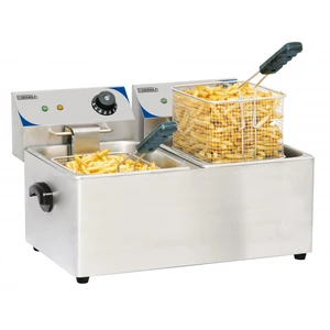 Comparateur de prix : Casselin - friteuse électrique 2x4l 4000w - cfe42 TU