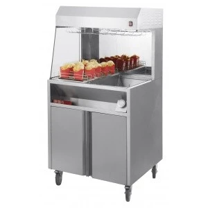 Chauffe-frites professionnel électrique sur roues - CasselinVendu parrue-du-commerce