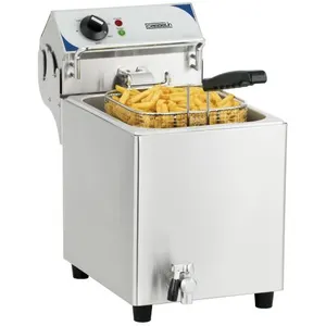 Comparateur de prix : Casselin - friteuse électrique 7l 2800w avec vanne de vidange - cfev7 TU