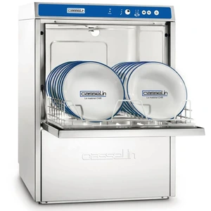 Casselin Lave vaisselle professionnel double paroi adoucisseur et pompe à vidange 500x500 mmVendu parrue-du-commerce