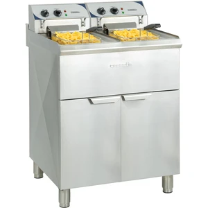 Casselin - Friteuse électrique sur pieds 2 x 10 litres haut rendementVendu paramazon