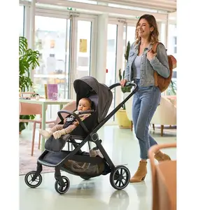 Poussette Trio Auriga I-size VERTBAUDET gris ardoiseVendu parvertbaudet