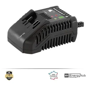 Chargeur PEUGEOT EnergyHub 18V - Temps de charge rapide - Garantie 3 ans