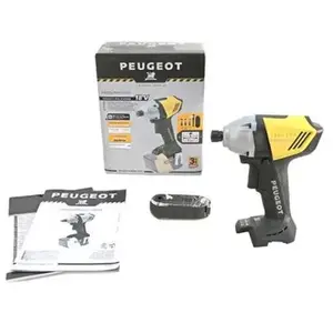 Peugeot EnergyDriver-18VBL - Visseuse à choc Brushless 18V 220 N.m + kit d'emb... pas cher