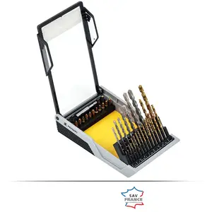 Peugeot Coffret forets mixtes et embouts de vissage - usage intensif -...Vendu paramazon