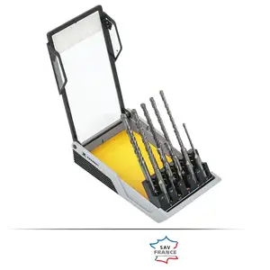 Coffret 10 pièces forets béton SDS+ usage intensif PeugeotVendu paramazon
