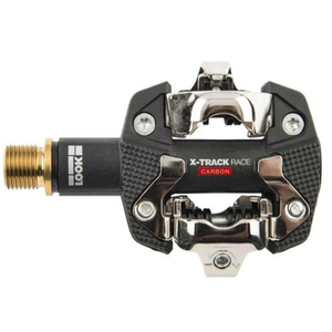 Comparateur de prix : Pedale vtt auto look x track race carbone titanium noir (pr)