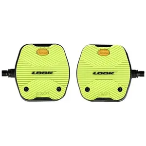 Comparateur de prix : LOOK Cycle GEOCITY GRIP J Pédales vélo plates à grip VIBRAM - Jaunes