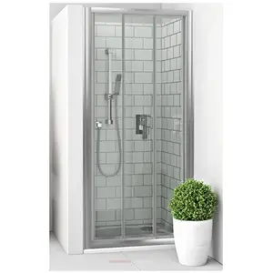 Comparateur de prix : ROTH Paroi de douche coulissante largeur 120 cm hauteur 190 cm profilé...