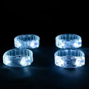 LP Bracelet Lumineux Rythmé - BLANC pas cher