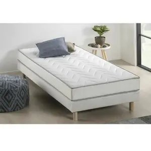 Comparateur de prix : Finlandek Ensemble matelas + sommier UNELMA 90 x 190 - 5 zones et mémo...
