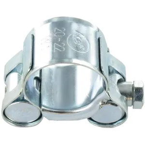 Bafa - Collier à tourillons pour tuyau épais et arme Acier zingué W1 Diamètre 29A31-5 pièces