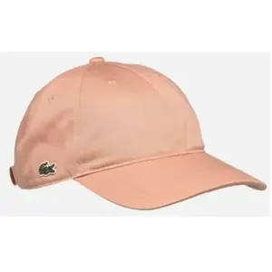 Casquette unisexe Lacoste par Lacoste Marron T.U Accessoires pas cher