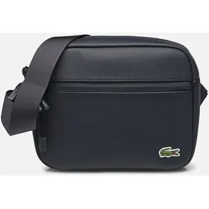 Sac besace caméra texturé crocodile Lacoste pas cher