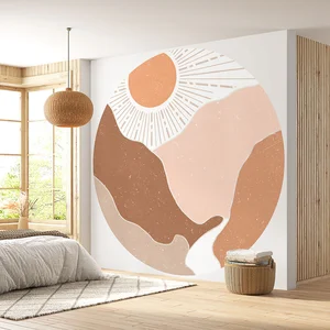 Comparateur de prix : Lumalea Papier peint rond / cercle - Boho 3617689750750 - Diamètre 80 cm