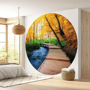 Comparateur de prix : Lumalea Papier peint rond / cercle - Ponton 3617689756011 - Diamètre 70 cm