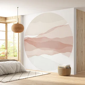 Comparateur de prix : Lumalea Papier peint rond / cercle - Design 3617689751368 - Diamètre 50 cm
