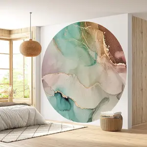 Comparateur de prix : Lumalea Papier peint rond / cercle - Effet Marbré 3617689753799 - Diamètre 80 cm
