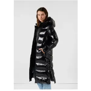 Veste à capuche JOTT Karachi noir brillant femme - S pas cher