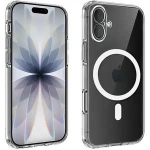 Akashi Coque TPU Angles Renforcés MagSafe Apple iPhone 17 pas cher