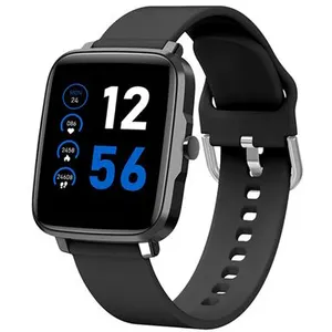 Comparateur de prix : AKASHI Montre Connectee Noire Avec Un Ecran Tactile 1,69