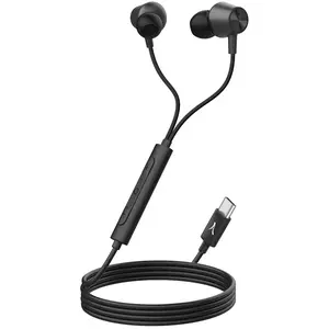 Comparateur de prix : Akashi Ecouteurs Filaire USB-C Premium ANC Noir