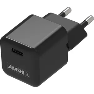 Akashi Chargeur secteur USB-C 30W Origine France Garantie Noir pas cher