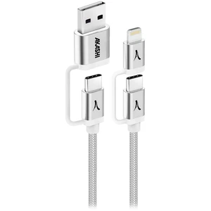 Akashi Câble 4-en-1 Transfert de Données - 1 m