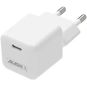 Comparateur de prix : Akashi Chargeur secteur USB-C 30W - Blanc