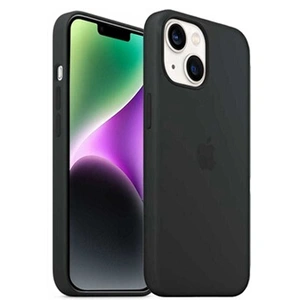 Akashi Coque de protection en silicone noir- Apple iPhone 13 / 14 pas cher
