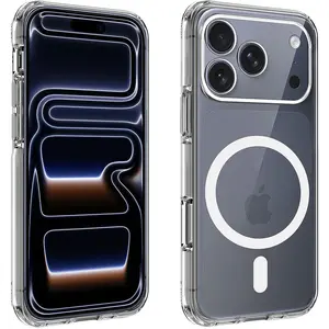 Akashi Coque TPU Angles Renforcés MagSafe Apple iPhone 17 Pro Max pas cher