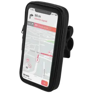 Comparateur de prix : Support Vélo/Moto Smartphone 4' à 6,4' Waterproof Rotatif à 360° Akashi Noir