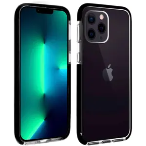 Akashi Coque Ultra Renforcée (transparent) avec bordures noires - Appl... pas cher