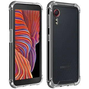 Altadif Akashi Coque angles renforcés (transparent) - Samsung Galaxy XCOVER 5 pas cher