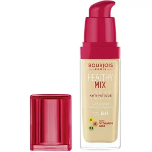 Bourjois - Fond de Teint Healthy Mix - Anti-fatigue et Révélateur d'Eclat - Teint unifié, frais et hydraté - Longue Tenue - 51 Vanille Clair 30ml pas cher