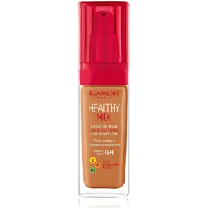 Bourjois Healthy Mix Fond de Teint Anti-Fatigue 60 Dark Amber 30 ml pas cher
