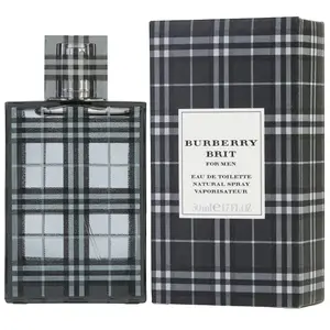 Comparateur de prix : Burberry - Brit Pour Homme Eau De Toilette Vaporisateur 50ml