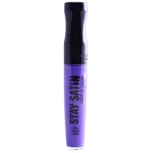 Rouge à lèvres - RIMMEL - Stay Satin Liquid Lip Colour - 850-Atomic - Rouge - Non waterproof pas cher