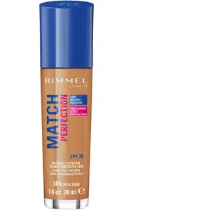 Comparateur de prix : RIMMEL Fond de teint Nu Protege Match Perfection - 303 True Nude - 30 ml