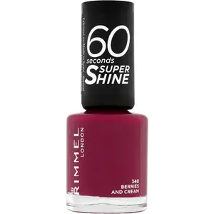 Comparateur de prix : Rimmel 60 Seconds Super Shine Vernis à ongles - 340 Berries And Cream