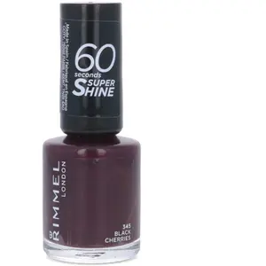 Rimmel 60 secondes Super Shine Nail Lacquer 345 cerises noires