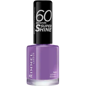 Comparateur de prix : Rimmel 60 Seconds Super Shine - Vernis à Ongles Lovey Dovey 8 ml Mauve