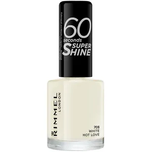 RIMMEL Vernis à ongles 60 Seconds Super Shine - 703 White Hot Love